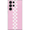 Pink Checkerboard Galaxy S25 Ultra Skin